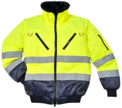 Portwest Hi-Vis 3 In 1 Pilot Jacket - Yellow