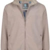 Kam Stripe Lightweight Tall Harrington Jacket - Taupe -Famous Menswear Store 0a3b14069d1d881cb9a75467ab889b34
