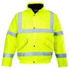 Portwest Hi Vis Bomber Jacket - Yellow