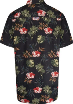 Duke D555 Wilton TALL Hawaii Print Short Sleeve Shirt - Black 8 Duke D555 Wilton TALL Hawaii Print Short Sleeve Shirt - Black -Famous Menswear Store 101306 wilton tall ss shirt black 2