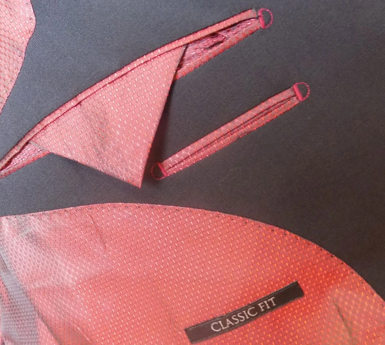 Skopes Darwin/Olso Big Men's Suit Jacket - Black Up To 72" Chest! 9 Skopes Darwin/Olso Big Men's Suit Jacket - Black Up To 72" Chest! - Image 7