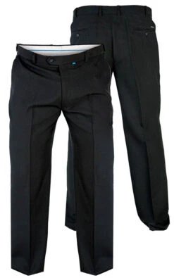 Duke D555 Max Flexi Waist Trouser - Black