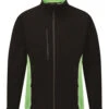 Orn Silverswift Two Tone Softshell Jacket - Black Lime -Famous Menswear Store 16a7fb2971e353379350855da43471da