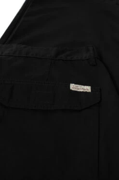 Ed Baxter Victory - Heavy Duty Cargo Combat Trousers - Black -Famous Menswear Store 1eb19 ks black 2