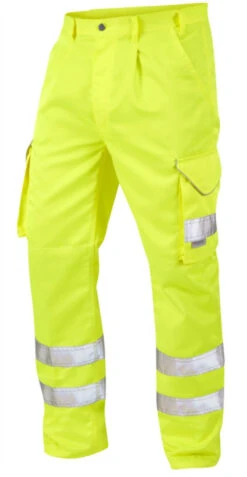 Leo Bideford Cargo Trousers - Yellow