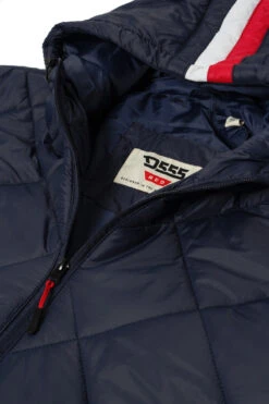 Duke D555 Angus Diamond Quilted Hooded Puffer Jacket - Navy 10 Duke D555 Angus Diamond Quilted Hooded Puffer Jacket - Navy -Famous Menswear Store 301206 angus jacket navy 3