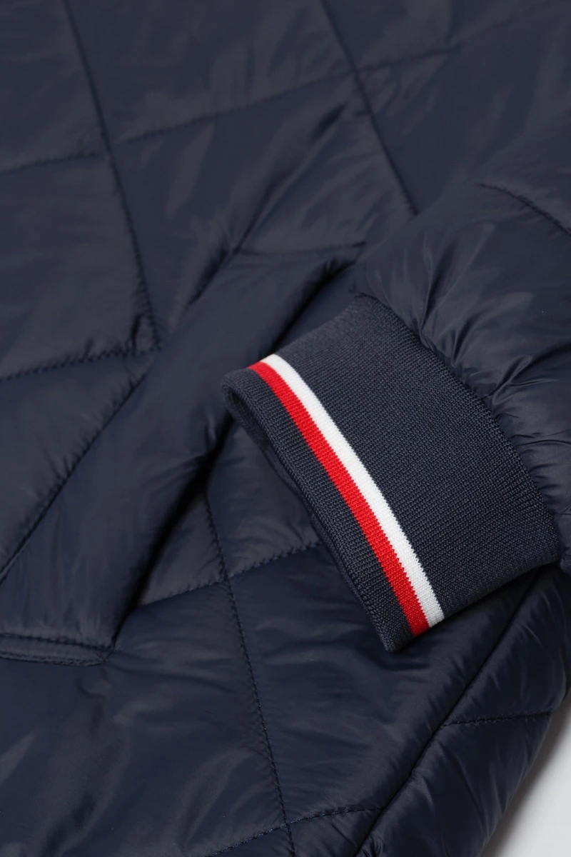 Duke D555 Angus Diamond Quilted Hooded Puffer Jacket - Navy 7 Duke D555 Angus Diamond Quilted Hooded Puffer Jacket - Navy - Image 5