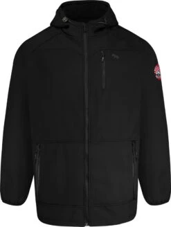Duke D555 Christopher Soft Shell Hooded Jacket - Black