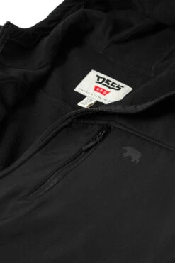 Duke D555 Christopher Soft Shell Hooded Jacket - Black -Famous Menswear Store 301410 christopher jacket black 3