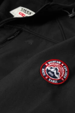 Duke D555 Christopher Soft Shell Hooded Jacket - Black -Famous Menswear Store 301410 christopher jacket black 4