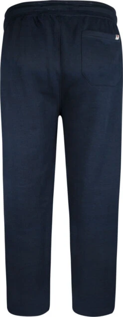 Duke D555 Gloucester Embroidered Open Hem Jogger - Navy -Famous Menswear Store 411404 gloucester2 jogger navy 2