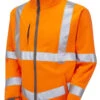 Leo Buckland Softshell Jacket - Orange -Famous Menswear Store 42acf45b0dac2b9100523ce3b06266e1