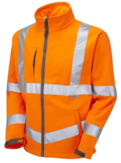 Leo Buckland Softshell Jacket - Orange