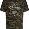 Duke D555 Sullivan Malibu Print T-Shirt - Green Camo 2 Duke D555 Sullivan Malibu Print T-Shirt - Green Camo -Famous Menswear Store 601323 sullivan tee camo 1