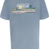 Duke D555 Norfolk Official Coca-Cola Beach Print T-Shirt - Denim 1 Duke D555 Norfolk Official Coca-Cola Beach Print T-Shirt - Denim -Famous Menswear Store 601333 norfolk tee denim marl 1