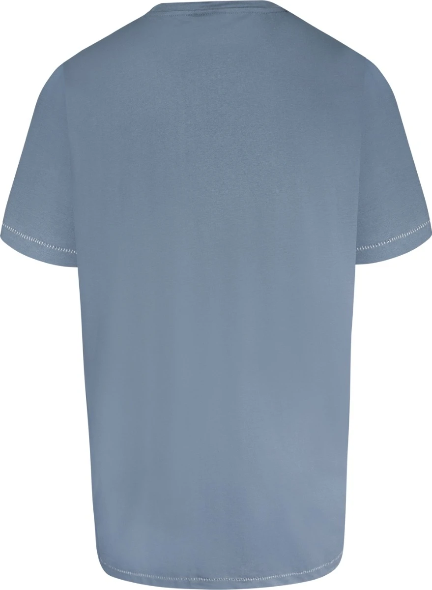 Duke D555 Norfolk Official Coca-Cola Beach Print T-Shirt - Denim 4 Duke D555 Norfolk Official Coca-Cola Beach Print T-Shirt - Denim - Image 2