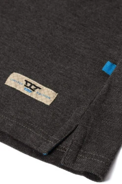 Duke D555 Westbourne Short Sleeve Pocket Polo Shirt - Charcoal -Famous Menswear Store 611204 westbourne ss polo charcoal 4