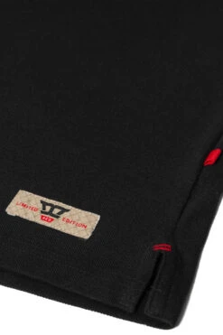 Duke D555 Benjamin 2 Short Sleeve Tipped Polo Shirt - Black -Famous Menswear Store 611401 benjamin 2 ss polo black 4