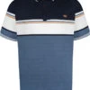 Duke D555 Offley Stripe Jersey Short Sleeve Polo Shirt - Navy 1 Duke D555 Offley Stripe Jersey Short Sleeve Polo Shirt - Navy -Famous Menswear Store 611404 offley ss polo navy 1