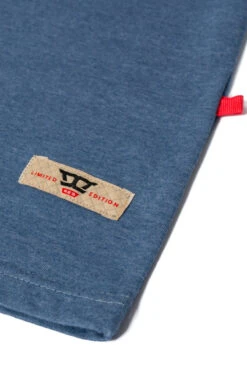 Duke D555 Offley Stripe Jersey Short Sleeve Polo Shirt - Navy -Famous Menswear Store 611404 offley ss polo navy 4