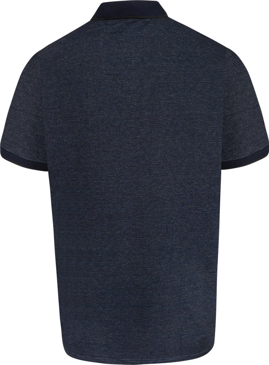 Duke D555 Bradley Jacquard Jersey SS Polo Shirt - Navy 4 Duke D555 Bradley Jacquard Jersey SS Polo Shirt - Navy - Image 2