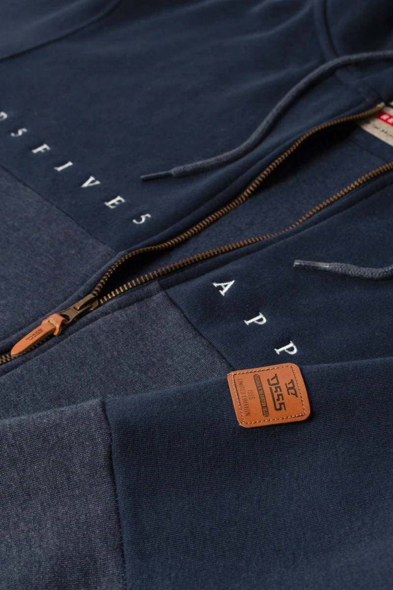 Duke D555 Moreton Chest Embroidery Full Zip Hoody - Navy 5 Duke D555 Moreton Chest Embroidery Full Zip Hoody - Navy - Image 3