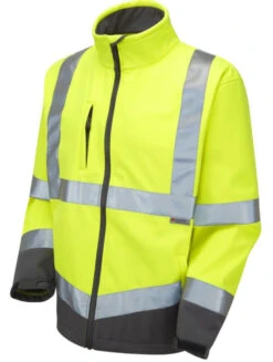Leo Buckland Softshell Jacket - Yellow