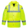 Portwest Hi Vis Traffic Jacket - Yellow -Famous Menswear Store 72e93bbc038e4d582a8c9f94e017c657
