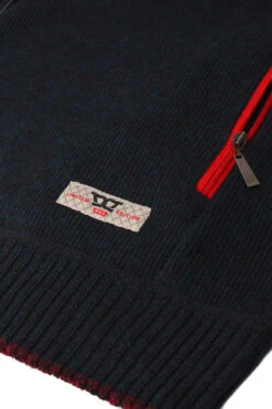 Duke D555 Norbury Full Zip Bonded Fleece Hooded Jumper - Navy 9 Duke D555 Norbury Full Zip Bonded Fleece Hooded Jumper - Navy -Famous Menswear Store 801206 norbury jumper navy marl 4