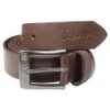 Kam Leather Jeans Belt - Brown -Famous Menswear Store 87F775E8116F52194BE47F7D48CE72C9