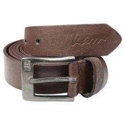 Kam Leather Jeans Belt - Brown