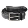 Kam Leather Trousers Belt - Black -Famous Menswear Store 8CB0DF745BBD0C8A250B13F064A20690