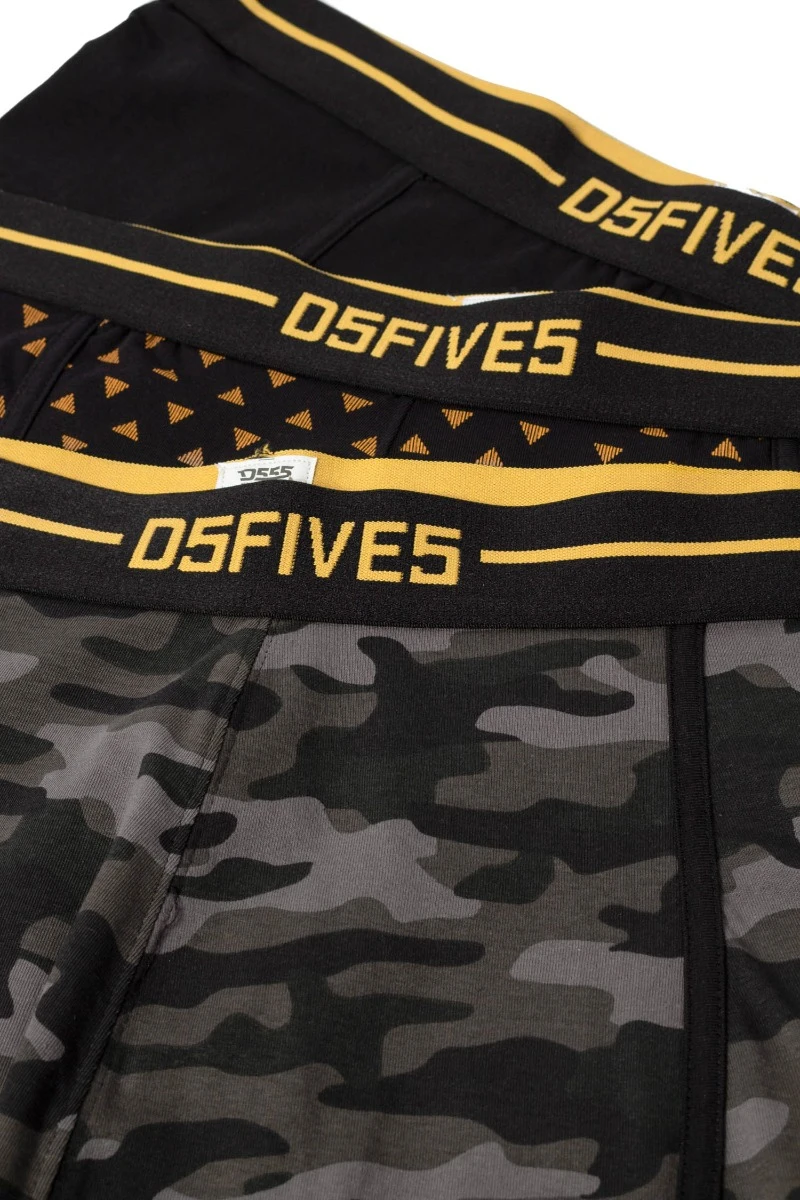 Duke D555 Sylvester Patterned Stretch 3 Pack Boxers - Black 8 Duke D555 Sylvester Patterned Stretch 3 Pack Boxers - Black - Image 6