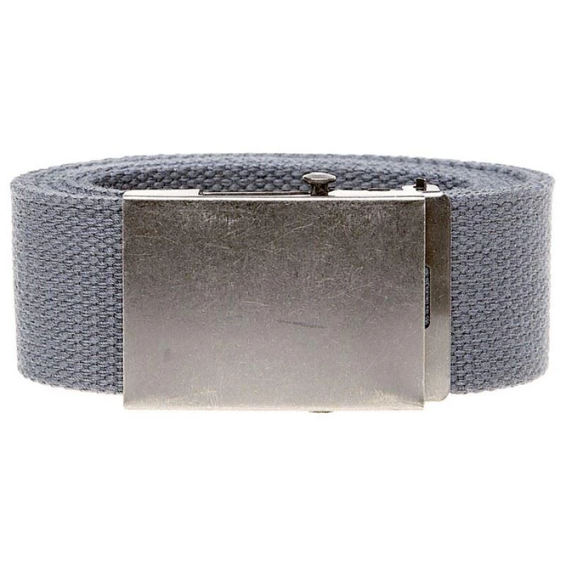Duke D555 Edward 4.0 Cm Plain Webbing Belt - Grey 3 Duke D555 Edward 4.0 Cm Plain Webbing Belt - Grey