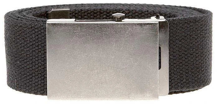 Duke D555 Edward 4.0 Cm Plain Webbing Belt - Black 3 Duke D555 Edward 4.0 Cm Plain Webbing Belt - Black