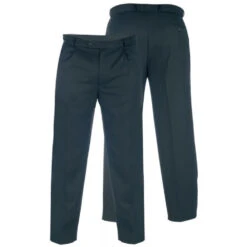 Duke D555 Wallis Gabardine Trousers - Black
