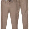 Duke D555 Stone Bruno Extenda Chino - Beige -Famous Menswear Store KS1465S Stone 1