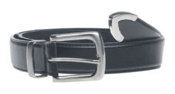 Duke D555 Joeseph Metal Tip End Belt 3.0cm Width - Black