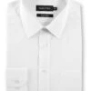 Double Two Long Sleeve Shirt - White -Famous Menswear Store SLX3300A White 1 1