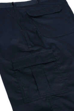 Absolute Apparel Cargo Trousers - Navy -Famous Menswear Store aa75 cargo trousers navy 2