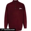 Uptheir Holloway Essential Button Up Sweater - Red 1 Uptheir Holloway Essential Button Up Sweater - Red -Famous Menswear Store bc upt carrion jumper cabernet 1 2