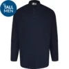 Uptheir Cyprus TALL Long Sleeve Polo Shirt - Navy 2 Uptheir Cyprus TALL Long Sleeve Polo Shirt - Navy -Famous Menswear Store bc upt cyprus ls polo navy 1 tall
