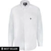 Uptheir Finest Hour Classic Long Sleeve Shirt - White -Famous Menswear Store bc upt finest hour shirt white 1