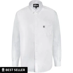 Uptheir Finest Hour Classic Long Sleeve Shirt - White