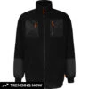 Uptheir Grayling Contrast Technical Fleece Jacket - Black 2 Uptheir Grayling Contrast Technical Fleece Jacket - Black -Famous Menswear Store bc upt grayling jacket black 1 1