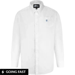 Uptheir Mono Classic Long Sleeved Shirt - White