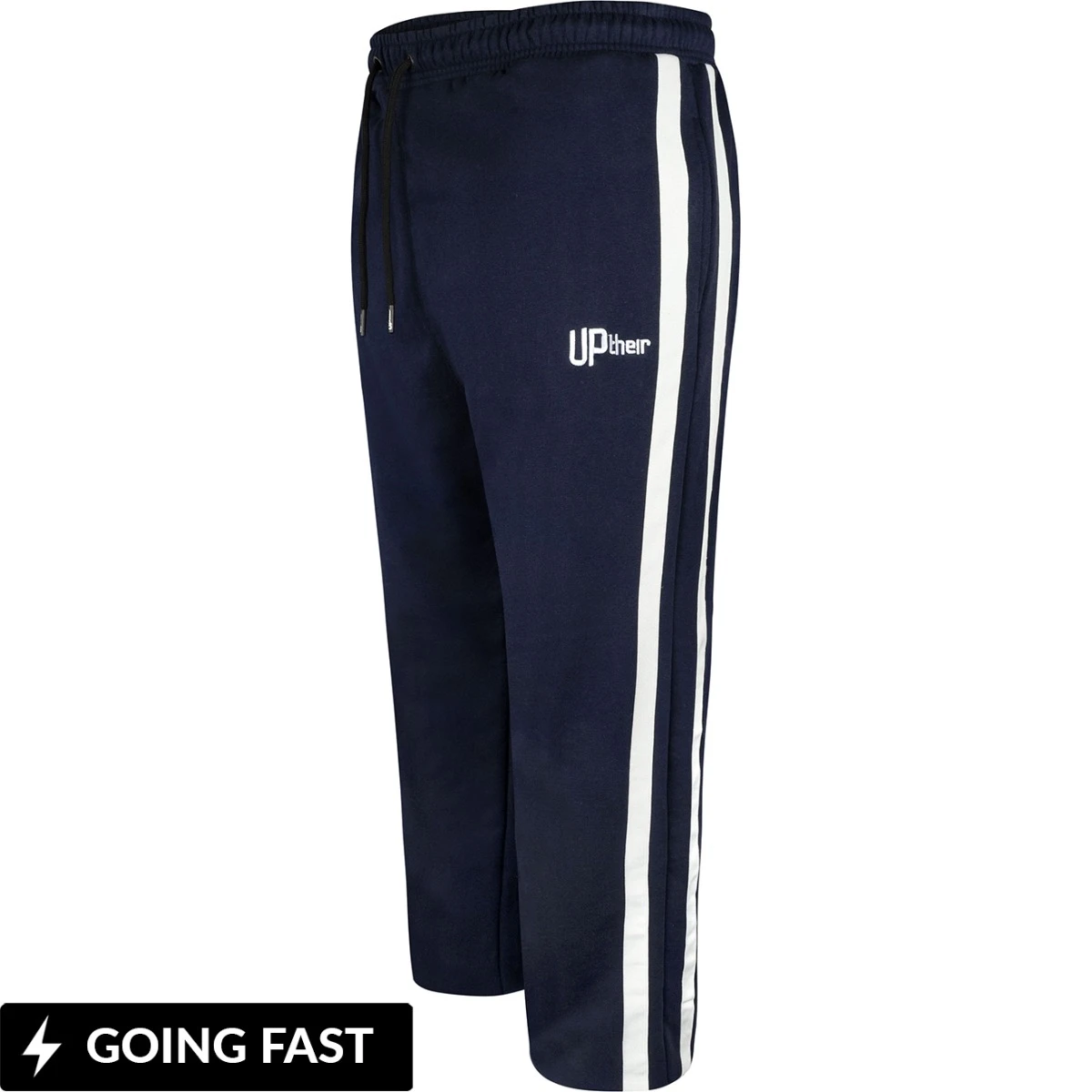 Uptheir Roar Side Stripe Joggers - Navy 3 Uptheir Roar Side Stripe Joggers - Navy