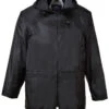 Portwest Classic Rain Jacket - Black 2 Portwest Classic Rain Jacket - Black -Famous Menswear Store d60fe425e93d32a5f58ded4999072373