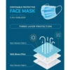 Duke 25 Pack 3 Ply Disposable Face Mask - Blue 1 Duke 25 Pack 3 Ply Disposable Face Mask - Blue -Famous Menswear Store e37cee9ecadc7317d1b19c8759d25b31