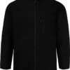Espionage Fleece Jacket - Black -Famous Menswear Store fl014 black